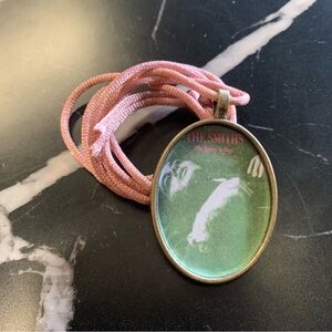 SOlD!!Handmade Smiths “The Queen is Dead” band pendant necklace